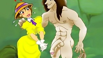 Cartoon Tarzan And Jane'S Hardcore Sex With Multiple Partners