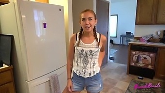 Stepdaughter Offers Daddy Sex Lesson In Exchange For Rewards: Brandi'S Braids