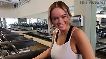 Alexis Kay With Large Natural Breasts Picked Up At The Gym And Penetrated Internally