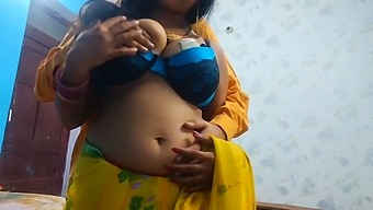 Indian Maid'S Voluptuous Breasts Caught The Attention Of A Man In Her Home, Leading To A Sexual Encounter