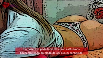 Comic Book Tale Of Cristina Almeida Personally Delivering Panties To A Bakery Unknown. Video Forthcoming.