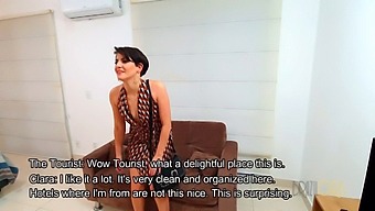 A Traveler Explores The Brazilian Capital And Has Sex With A Sexy Woman With Short Hair