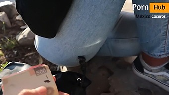 Public Masturbation With Squirting And Double Climax