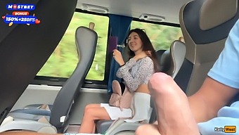 Public Cock Jerking Off On A Bus In Front Of Other People – A Rather Kinky Experience.