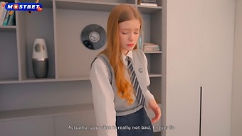 60fps Video Of A Schoolgirl In A Compromising Position On A Webcam.